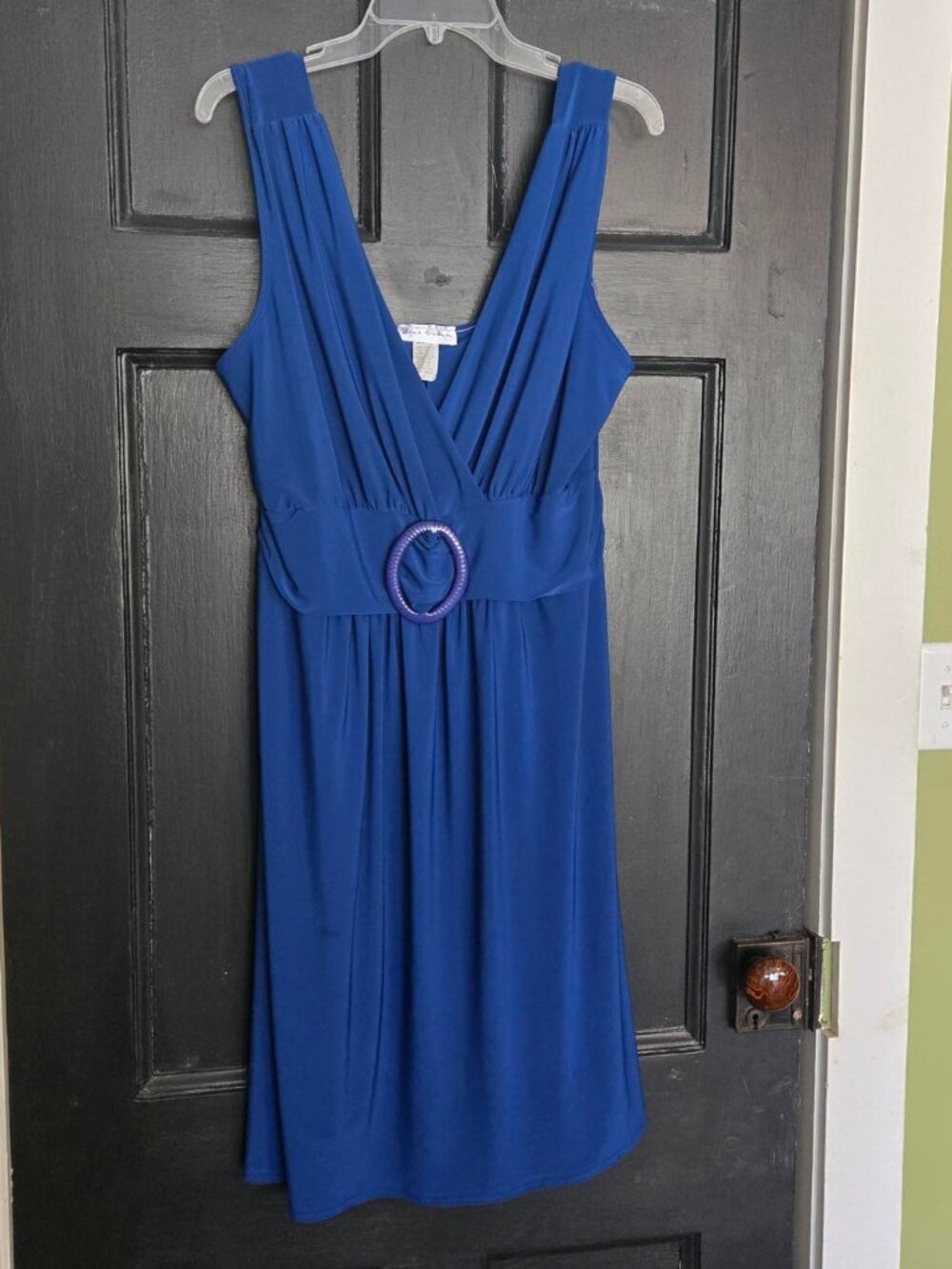 STAR VIXEN FORMAL PROM MIDI DRESS ROYAL BLUE SIZE 2X